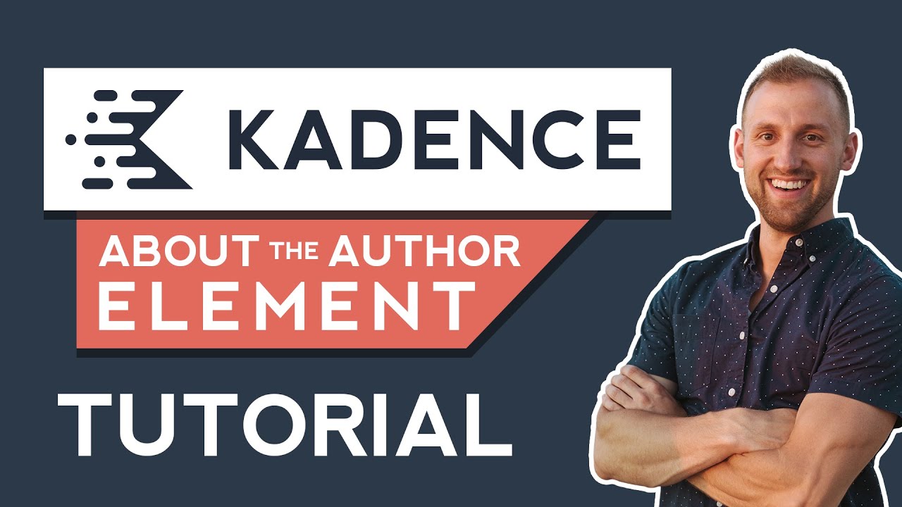Kadence Theme Tutorial - How to Create About the Author Sidebar Element Using Kadence Element Hooks