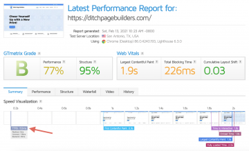Cloudways Speed Performance Review Vultr HF Server WooCommerce and Elementor Website No Optimization