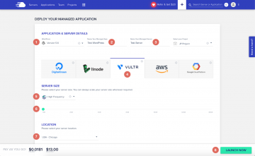 How To Setup Cloudways Vultr HF Server and WordPress Application