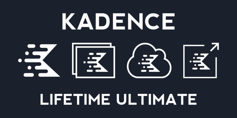 Kadence Lifetime Ultimate Plan Banner
