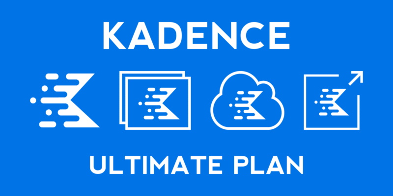 Kadence Ultimate Plan Banner